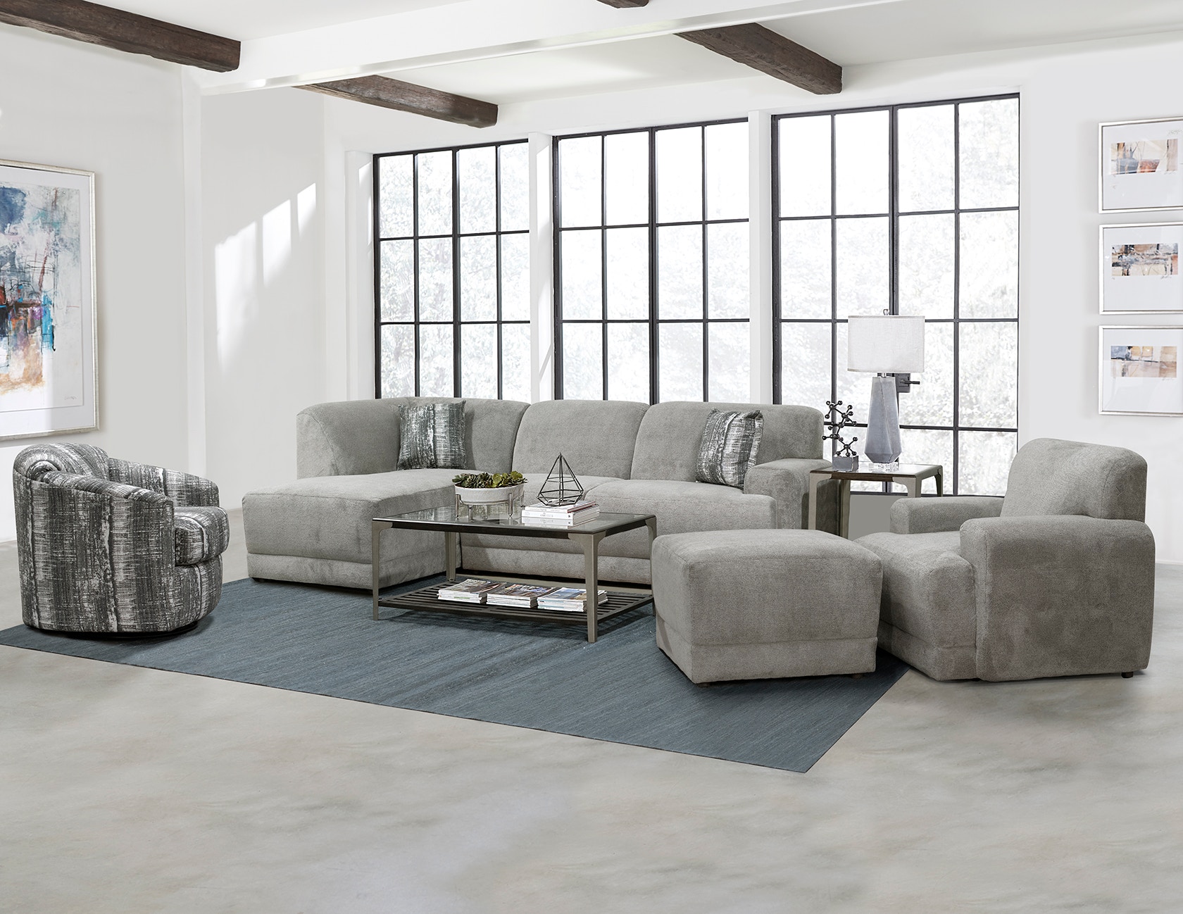 England Living Room Cole Sectional 2880 Sect England Furniture New